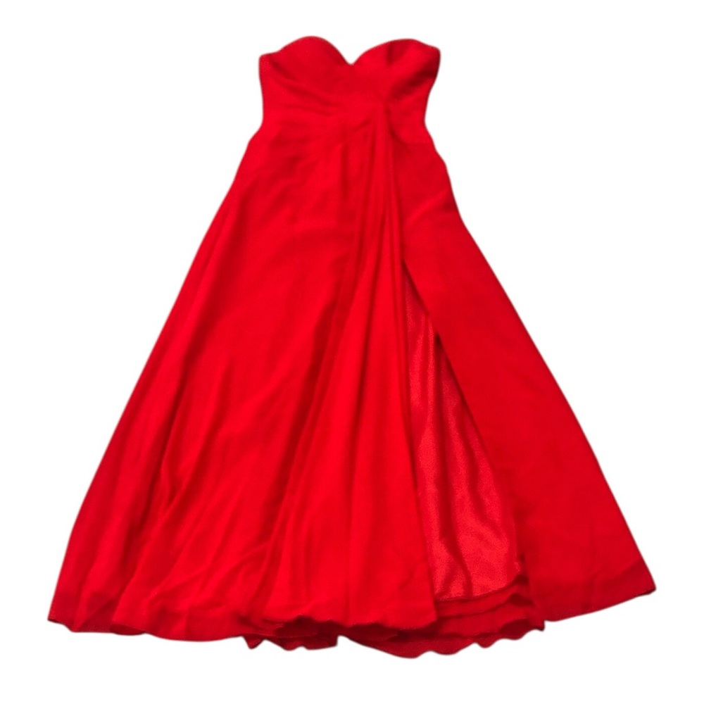 Faviana Maxi Dress Size 0 Red